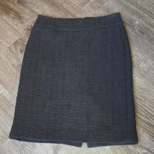 White House Black Market Elegant Black Pencil Skirt